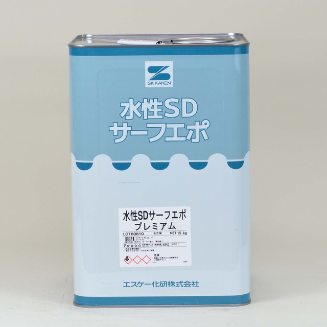 一液マイルドウレタン　艶調整品　15Ｋ　Ａ色 　エスケー化研 - 2