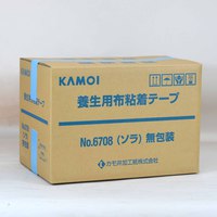 カモ井 布テープ6708 ソラ　（無梱包タイプ：25ｍｍ幅 ケース販売）